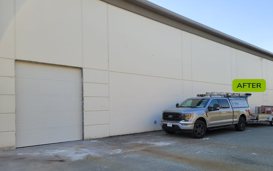 Express Door Repairs before and after Commercial Garage Door 4 after v1 Gallery 11