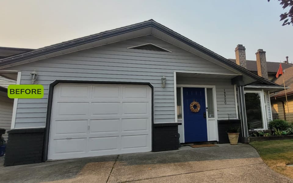 Express Door Repairs before and after Residential Garage Door 2 before v1 Gallery 29
