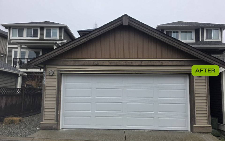 Express Door Repairs before and after Residential Garage Door 5 after v1 Gallery 43