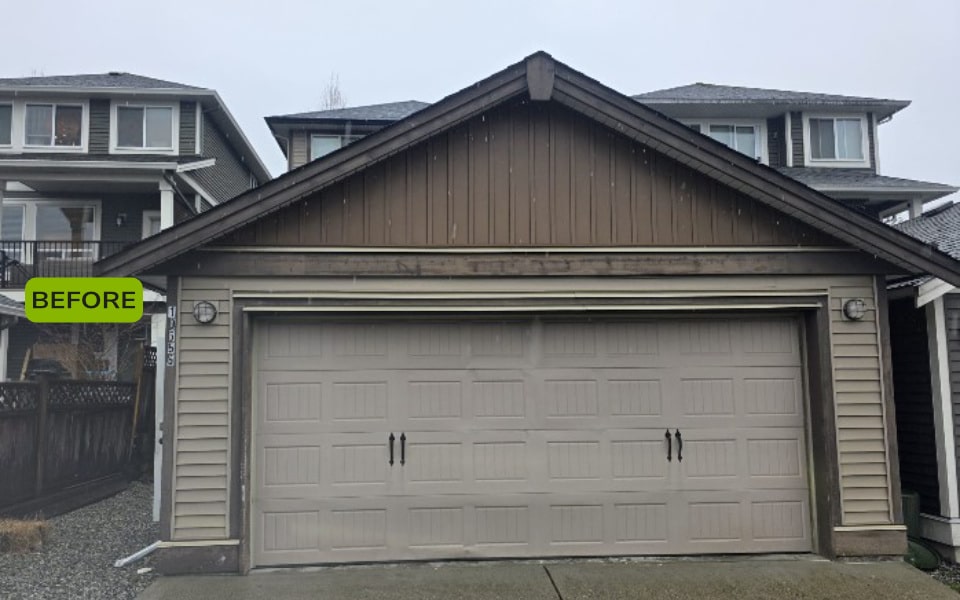 Express Door Repairs before and after Residential Garage Door 5 before v1 Gallery 41