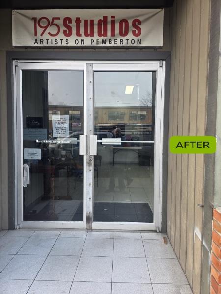 Express Door Repairs before and after storefront 1 after v1 Gallery 19
