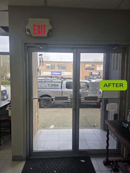 Express Door Repairs before and after storefront 2 after v1 Gallery 23
